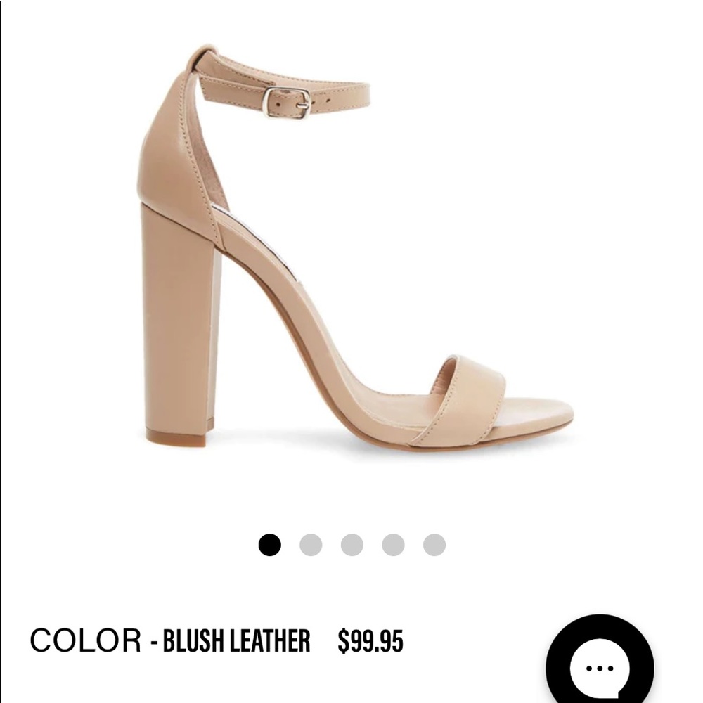 Steve Madden Carsson Heel - Blush Leather